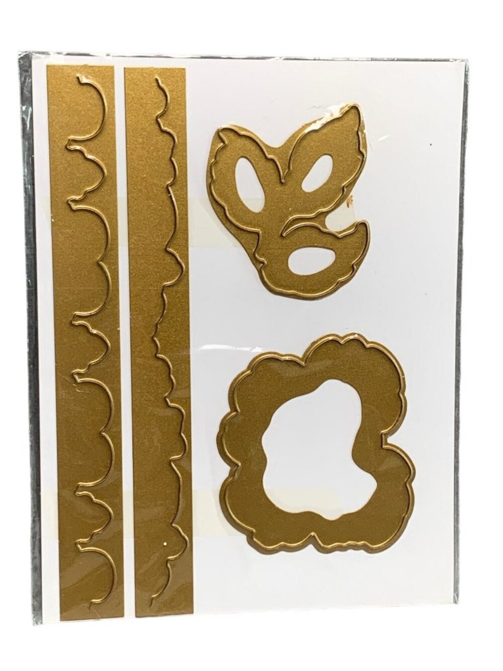 Anna Griffin Garden Floral Border Embossing & Cut Dies - New Scrapbooking
